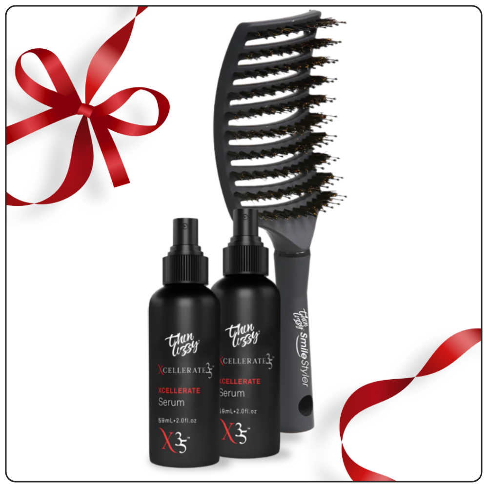 Hair Revitalisation Bundle(Xcellerate Serum Buy One Get One Free + Free Hair Brush)