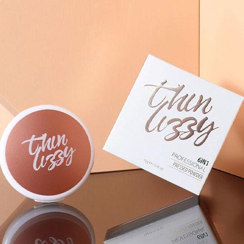 6in1 Professional Face Powder Compact - Buy One Get One Free! + Free Flawless Fibre Brush & Powder Puff